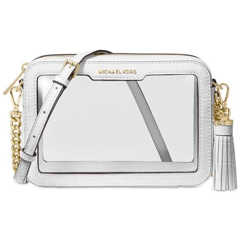 michael kors clear satchel|Michael Kors satchel crossbody.